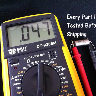 Les Paul Gibson  Epiphone Upgrade Wiring Kit Short Shaft Pots Orange Drop Tone Caps image 3