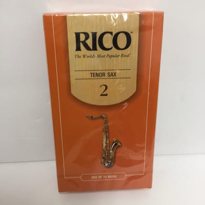 Rico RKA2520 Tenor Saxophone Reeds - Strength 2.0 (25-Pack) image 1