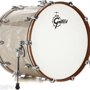 Gretsch Drums Renown RN2-E8246 4-piece Shell Pack - Vintage Pearl image 13