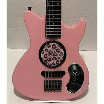 First Act Pink mini Guitar 2000s - Pink image 1