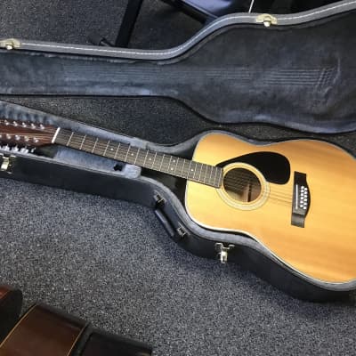 Yamaha FG-312II 12-String Dreadnought Acoustic Guitar made in Taiwan 1980s excellent with hard case for sale