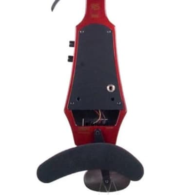NS Design WAV Electric Viola – Transparent Red • 4‑String • Solid Maple • Passive Polar Piezo image 5