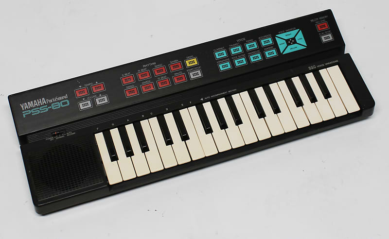 Vintage Yamaha PSS 80 Keyboard Synthesizer v Voice Variation FM