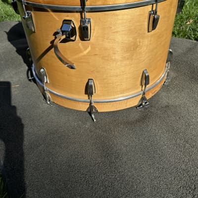 Ludwig/Slingerland “Hybrid” 3ply maple 70s Thermogloss 24/13/16 image 22