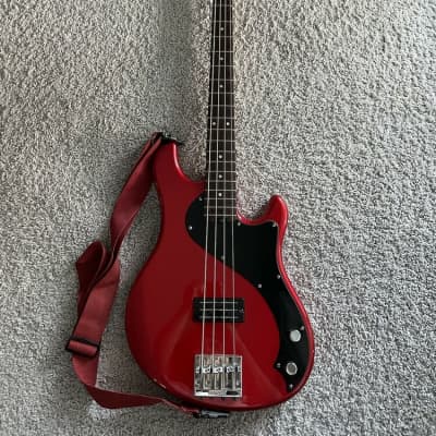 Fender Modern Player Dimension Bass 2013 MIC Candy Apple Red 4-String Guitar for sale