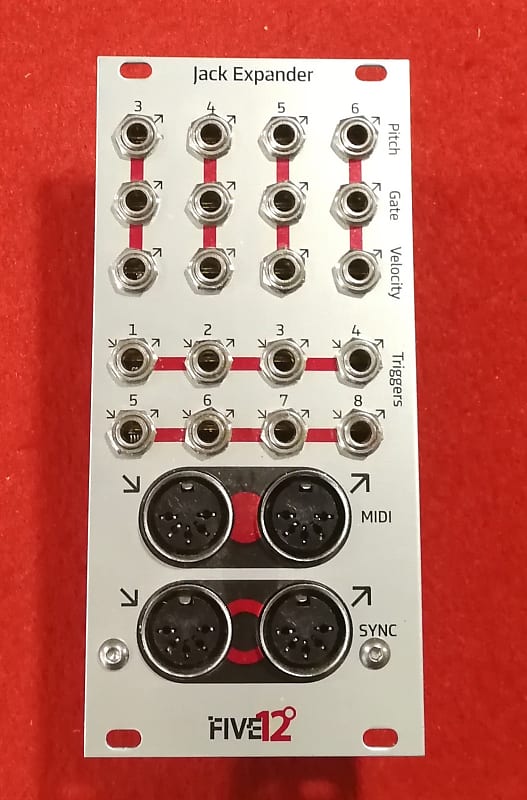 Five12 Jack Expander for Vector Sequencer image 1