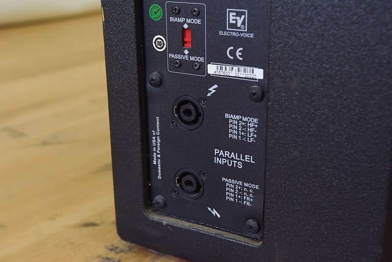 Electro-Voice (EV) QRx 115/75 Passive Loudspeaker (PAIR Electro-Voice (EV) QRx 115/75 Passive Loudspeaker (PAIR