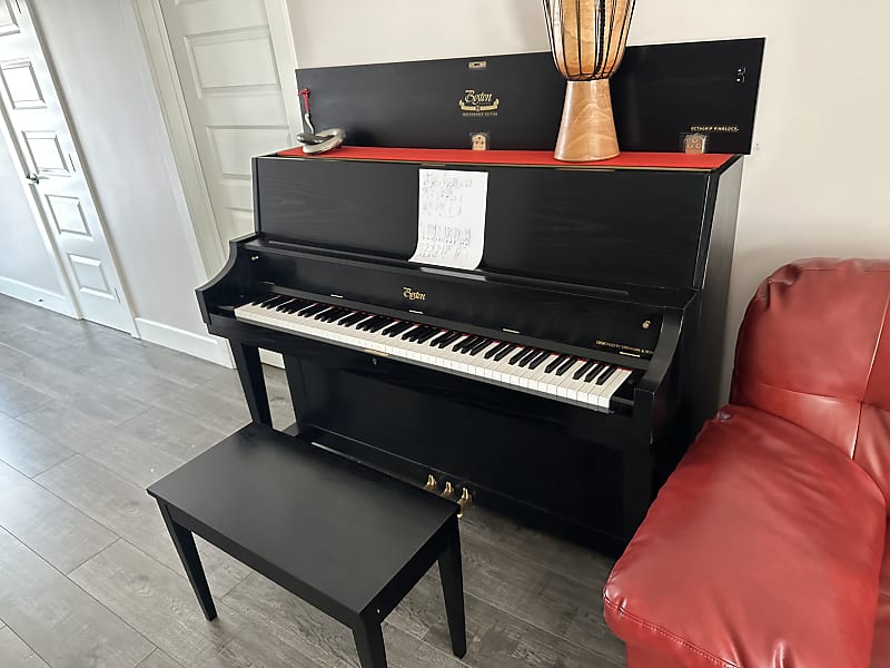 Steinway & Sons - Boston UP118S - 2011 - Polished Ebony image 1