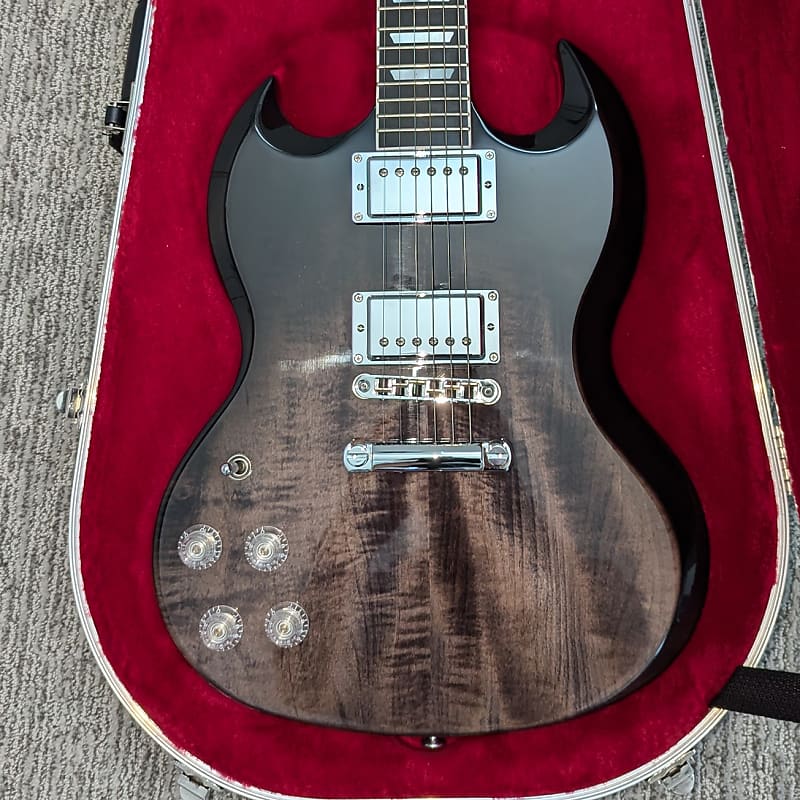 Gibson Sg High Performance 2019 Trans Ebony Fade Guitar