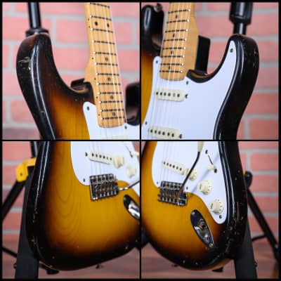 Fender Pre-CBS Stratocaster 2-Color Sunburst 1957 w/OHSC image 12
