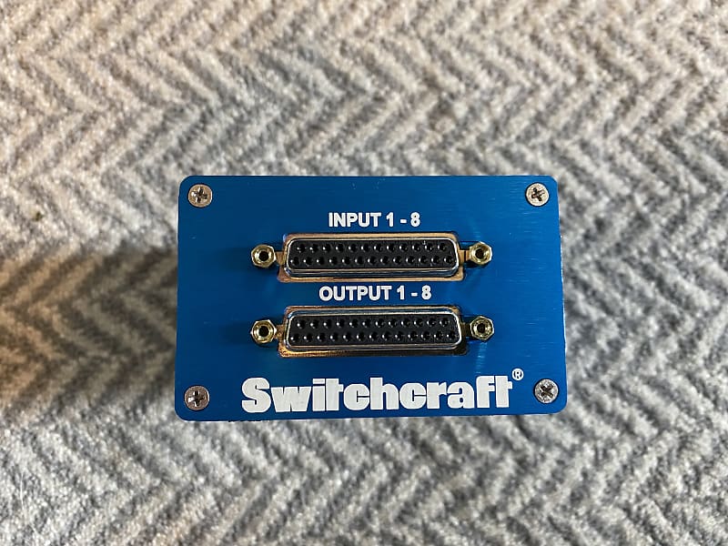 Switchcraft 1625『パッチベイ』（ケーブル各種付き） Switchcraft 1625『パッチベイ』（ケーブル各種付き