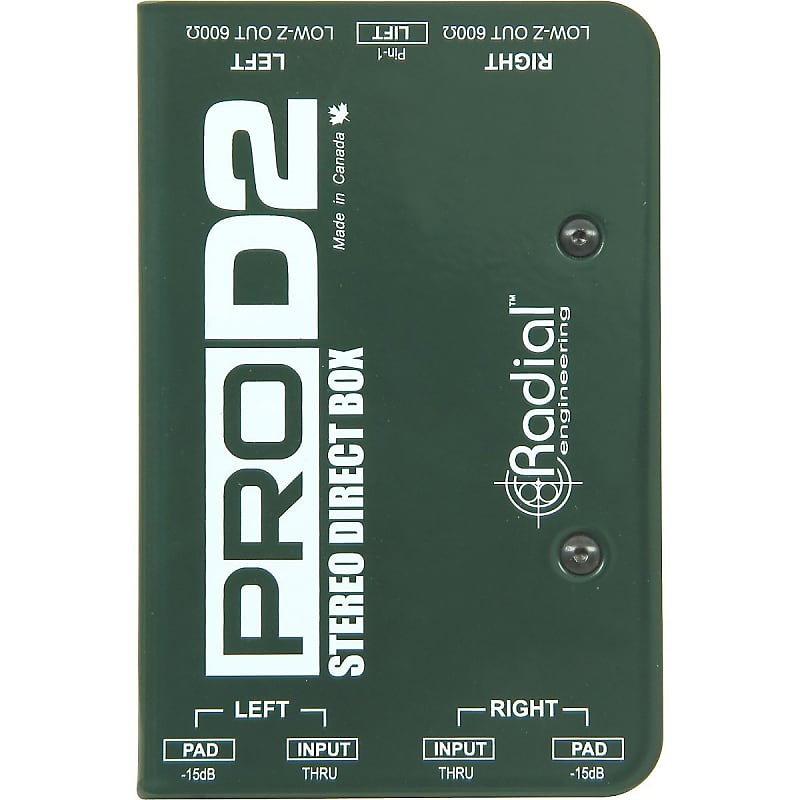 Radial ProD2 Passive 2 Channel Direct Box image 1