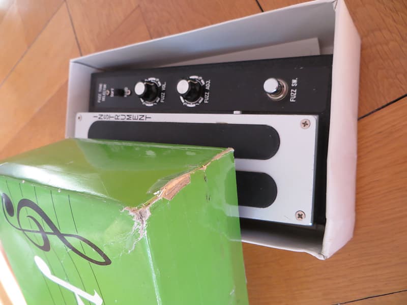 Shin-Ei Companion Fuzz Wah WF-24 Vintage 70ies - black | Reverb