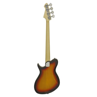 Aria Electric Bass Guitar 3 Tone Sunburst image 2