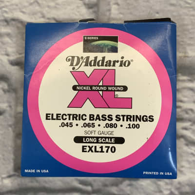 D'Addario EXL170 Soft Gauge 45-100 Bass Strings image 1