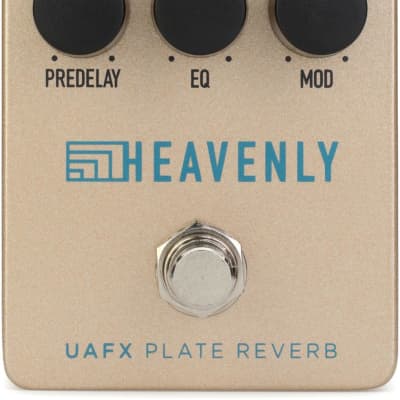 Universal Audio UAFX Heavenly Plate Reverb Guitar Effects Pedal image 1