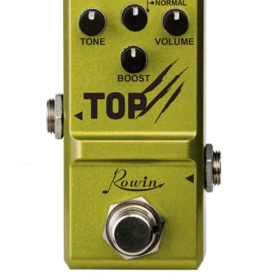 Rowin LN-318 Top NANO Series wide Variety of Clean Booster Tones True Bypass Pedal Ships Free image 1