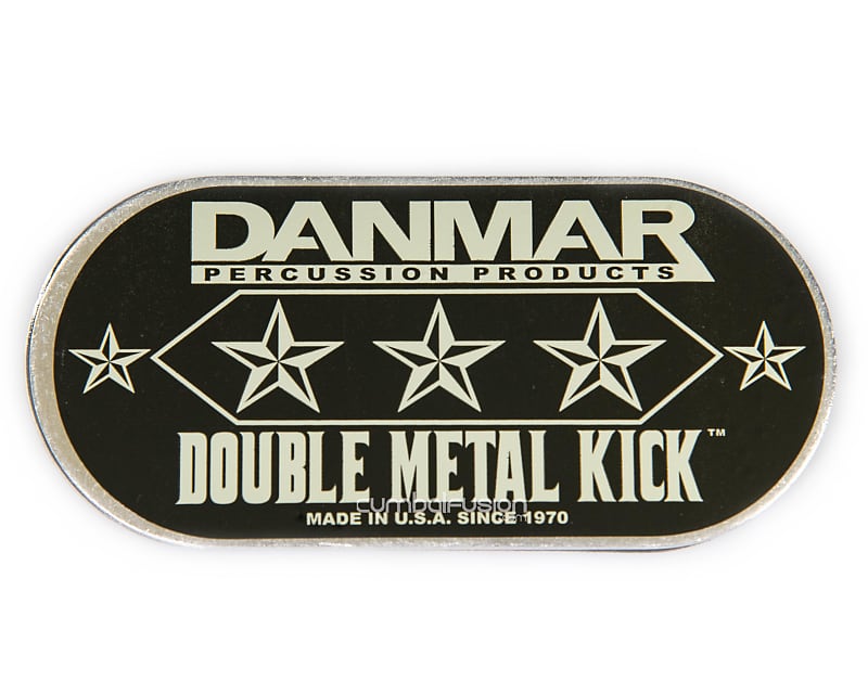 Danmar Metal Kick Double Bass Drum Patch Reverb