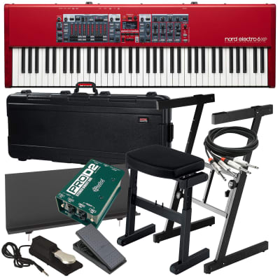 Nord Electro 6 HP 73 Stage Keyboard Stage Essentials Bundle