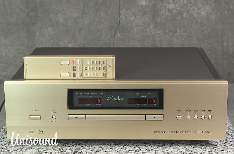 Accuphase DP-550 MDS Super Audio SACD CD Player in Excellent Condition  			