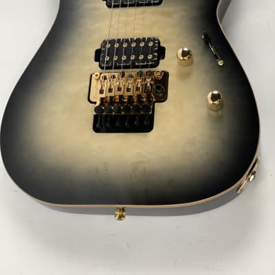 ESP E-II M-II QM Electric Guitar Black Natural Burst + Hard Case B-STOCK image 7
