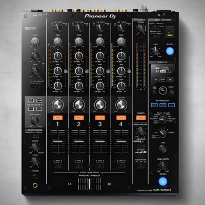 Pioneer DJM-750MK2 4-Channel Professional DJ Mixer | Reverb