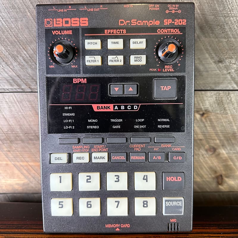BOSS Dr.Sample SP-202 サンプラー　ジャンク品 BOSS SP-202 Dr Sample Vintage Sampler with Power Supply | eBay