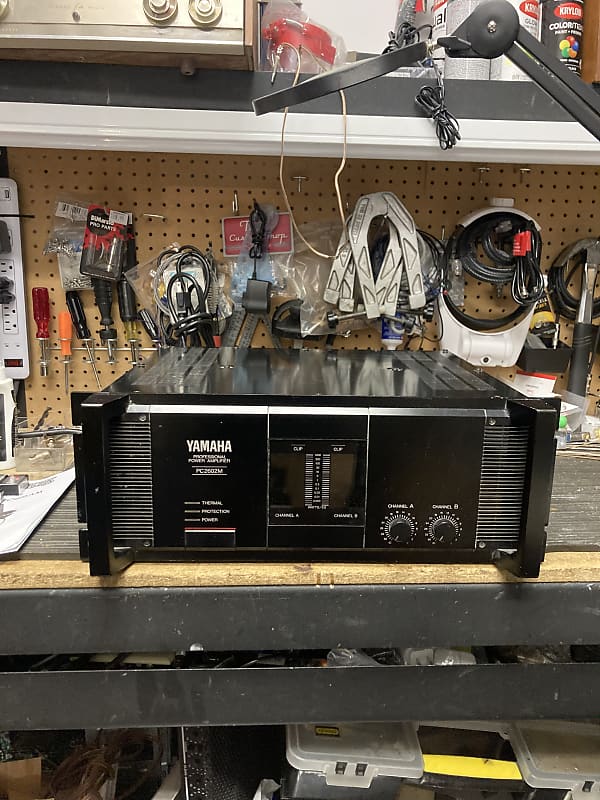 Yamaha 2 channel PC2602M stereo professional power amp Reverb