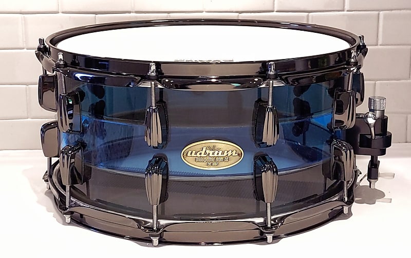 Udrum Acrylic Snare 2020/black/blue/black image 1