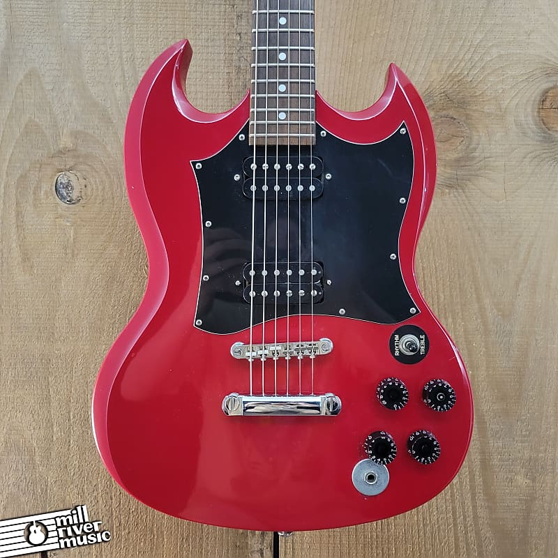 Epiphone SG Electric Guitar Red Used