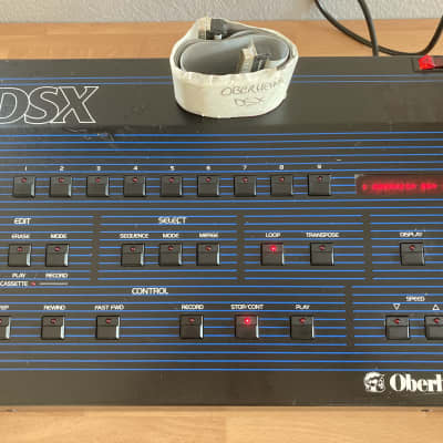 Oberheim DSX Digital Polyphonic Sequencer 1980s - Blue