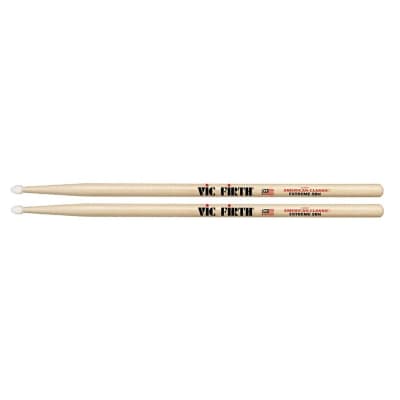 Vic Firth American Classic Drumsticks - Extreme 5B - Nylon Tip image 1