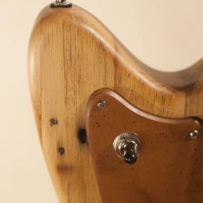 Strack Guitars Jazzmaster  Rustic Reclaimed Pine Douglas Fir handmade custom image 3
