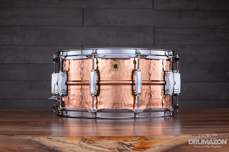 Ludwig 6.5 x 14 Copper Phonic Snare Drum