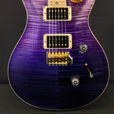 PRS Wood Library Custom 24 in Purple Fade with 10-Top, Korina Back, and Figured Maple Neck & Fingerboard image 3