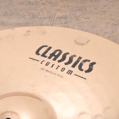 Meinl 20-inch Classics Custom Medium Ride Cymbal (church owned) CG00TSY image 2