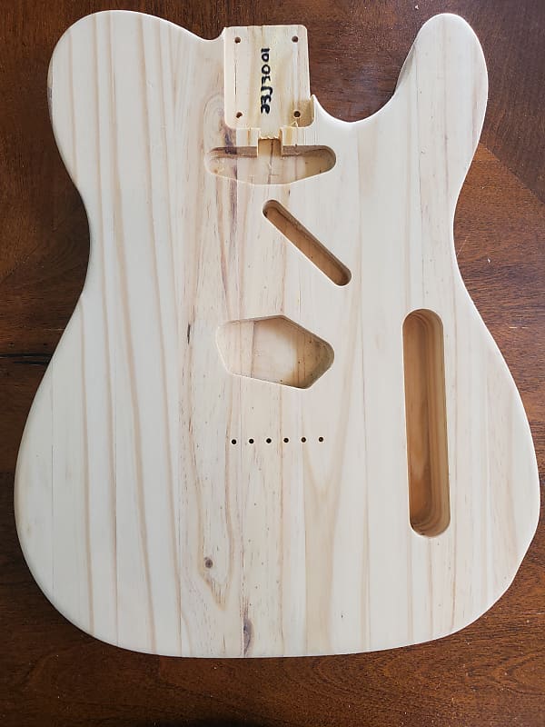 Telecaster Body Unfinished Reclaimed Wood Cnc Made In Reverb 9371