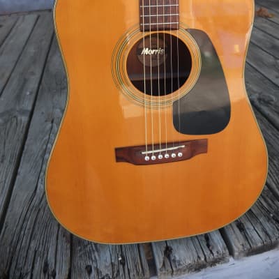 Morris MD-503 アコースティックギター Morris MD 503 90s - Natural | Reverb