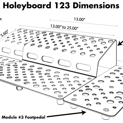 Holeyboard Expansion Module #2 - Stealth Black image 6