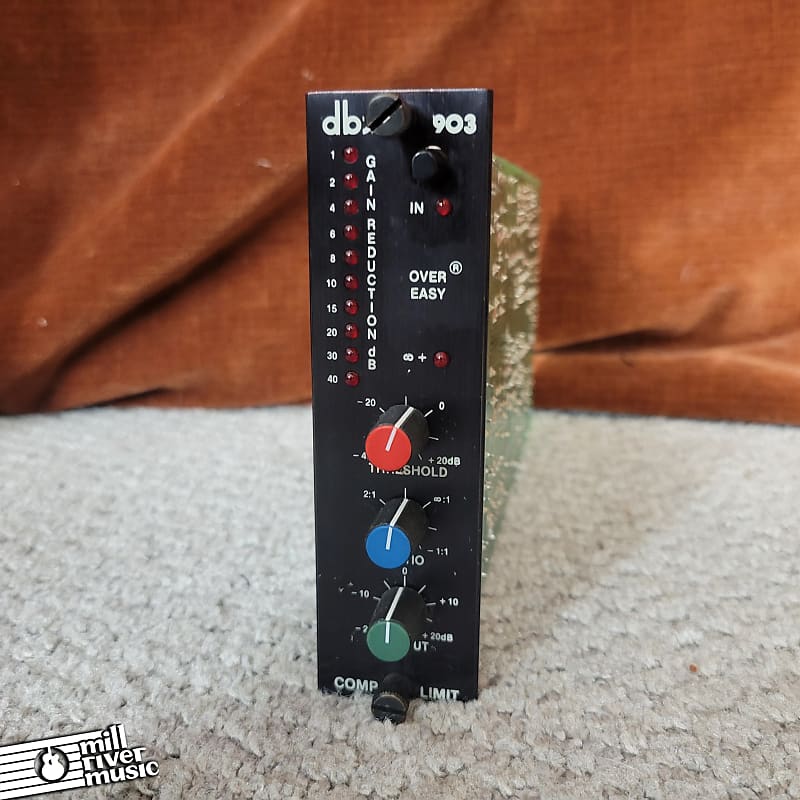 DBX 903 Over Easy Compressor/Limiter Effects Module Used