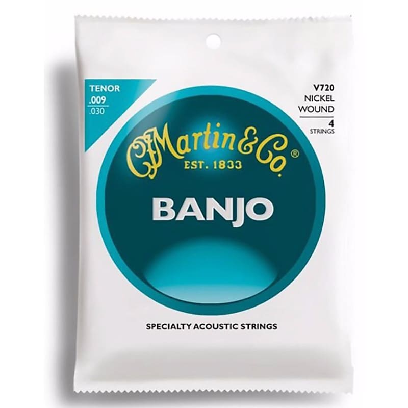 New Martin V720 Vega 4-String Tenor Banjo Strings image 1