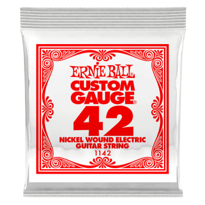Ernie Ball Nickel Wound .042 Single String
