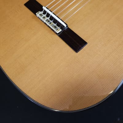 Jose Ramirez Cedar Guitarra del Tiempo Studio Classical Nylon String Guitar w/ Logo'd Hard Case image 7