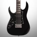 Ibanez GRGM21L Mikro Left-Handed Electric Guitar, Black Night