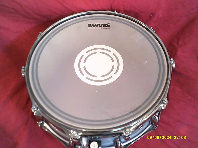 パーカッション・打楽器 YAMAHA STEEL MADE IN JAPAN YAMAHA SD-765MG Heavy Steel Vintage Snare Drum 14