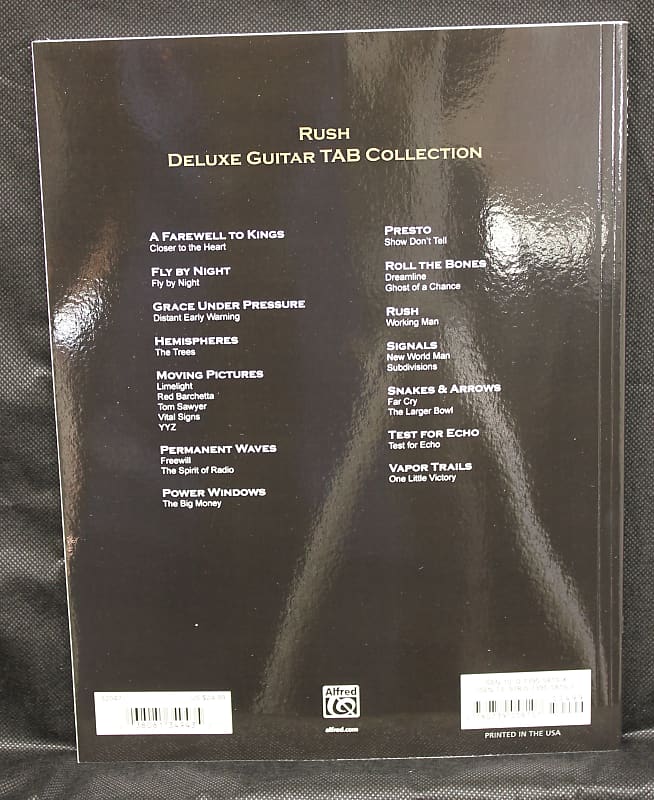 Rush: Deluxe Guitar TAB Collection 1975 - 2007 Authentic