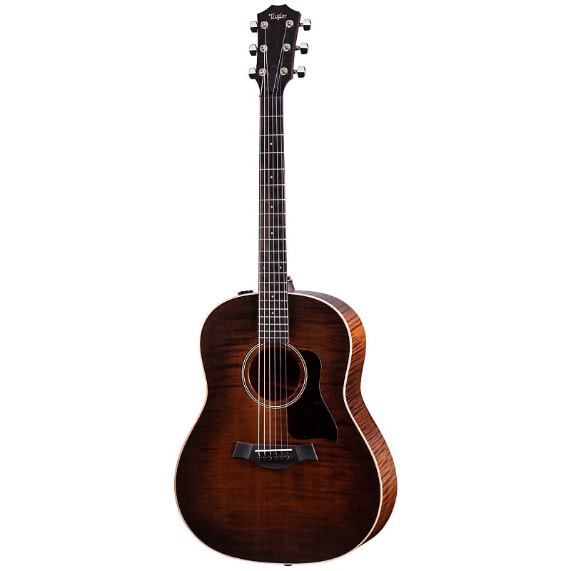 Taylor American Dream AD27e Flametop Acoustic/Electric Guitar - Woodsmoke image 1