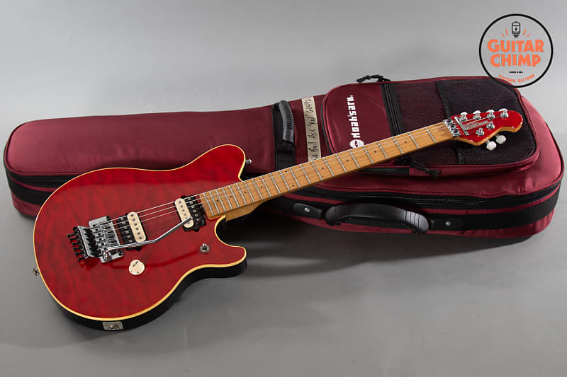 Ernie Ball Music Man Axis EX Van Halen Translucent Reverb Australia