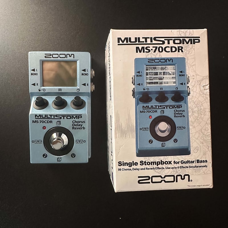 Zoom MS-70CDR MultiStomp
