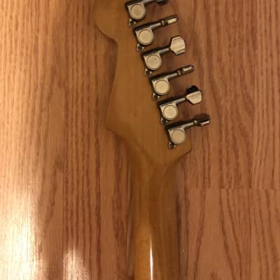 Japanese Fender Stratocaster  1986 Black image 6